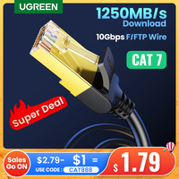 UGREEN kabel Ethernet RJ45 Cat7 przewód Lan FTP RJ 45 kabel sieciowy do Cat6 kompatybilny Patch przewód do Router modemu kabla Ethernet 1